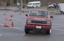 Truck autocrossing