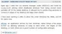 Actual post in IE